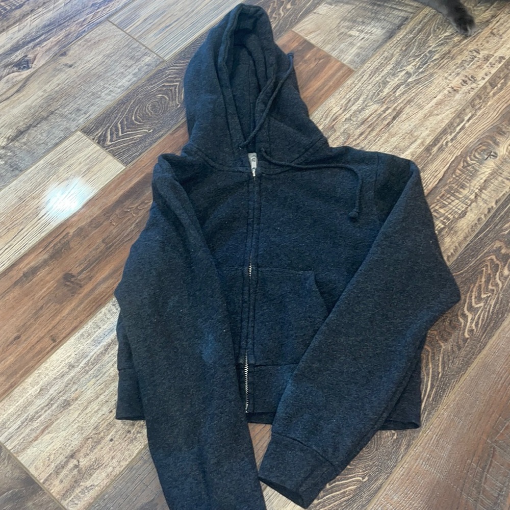Brandy Melville Cropped hoodie